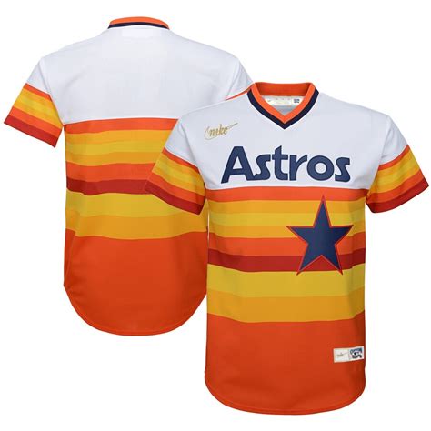 youth houston astros nike white home replica team jersey|astros toys for boys.